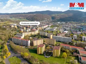 Prodej bytu 3+1, Ústí nad Labem - Krásné Březno, Anežky České, 78 m2