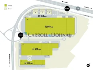 Pronájem skladu, Ostrava - Hrušov, Žižkova, 4100 m2