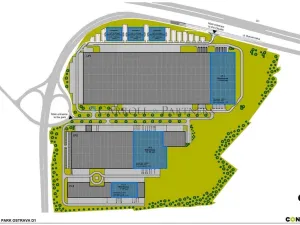 Pronájem skladu, Ostrava - Hrušov, Žižkova, 12400 m2