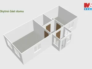 Prodej rodinného domu, Častohostice, 49 m2