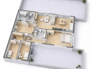 Prodej bytu 4+kk, Praha - Letňany, 208 m2