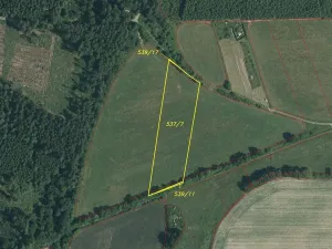 Prodej pole, Srby, 7890 m2