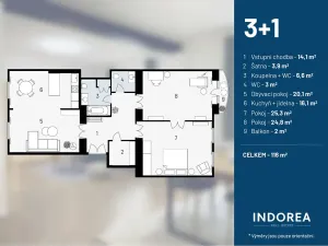 Pronájem bytu 3+kk, Praha - Smíchov, Lesnická, 116 m2