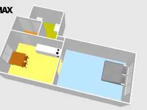 Pronájem bytu 1+1, Hradec Králové - Nový Hradec Králové, Brněnská, 44 m2