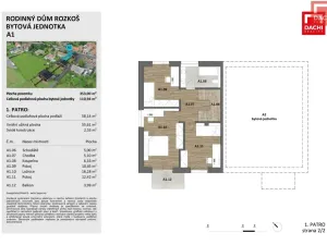 Prodej rodinného domu, Průhonice, 111 m2