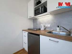 Pronájem bytu 1+kk, Praha - Vysočany, U Lidového domu, 17 m2