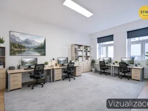 Pronájem kanceláře, Zlín, třída Tomáše Bati, 108 m2