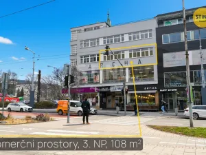 Pronájem kanceláře, Zlín, třída Tomáše Bati, 108 m2