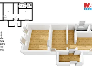 Prodej chalupy, Jedousov - Loděnice, 70 m2