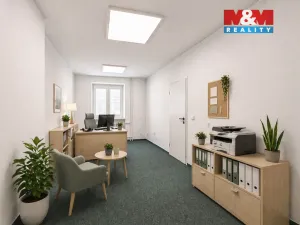 Pronájem kanceláře, Hradec Králové - Slezské Předměstí, Luční, 77 m2