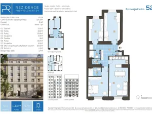 Prodej bytu 4+kk, Praha - Vinohrady, Přemyslovská, 114 m2