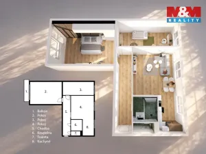 Prodej bytu 3+kk, Ostrava - Poruba, Kubánská, 66 m2