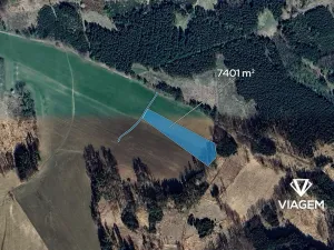 Prodej podílu pole, Borotín, 446 m2