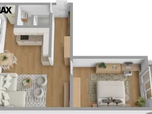 Prodej bytu 2+kk, Hradec Králové - Pražské Předměstí, V Koutech, 47 m2