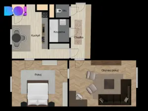 Prodej bytu 2+1, Bohumín, Jateční, 52 m2