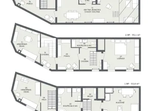 Prodej rodinného domu, Všechlapy, 200 m2