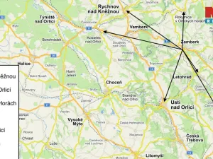 Pronájem rodinného domu, Žamberk, Jiráskovo náměstí, 90 m2