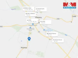 Prodej pozemku pro bydlení, Všestary - Rosnice, 1293 m2