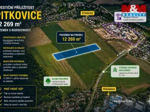 Prodej pole, Praha - Pitkovice, 12269 m2
