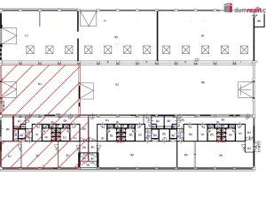 Pronájem výrobních prostor, Holešov, Tovární, 1663 m2