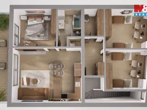 Prodej pozemku pro bydlení, Moravský Krumlov, Palackého, 343 m2