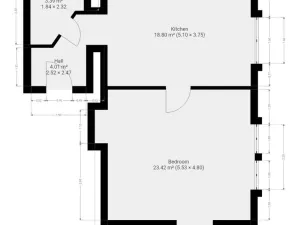 Pronájem bytu 2+kk, Praha - Libeň, Novákových, 50 m2