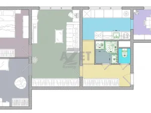 Prodej bytu 4+1, Ostrava - Hrabůvka, Krestova, 74 m2