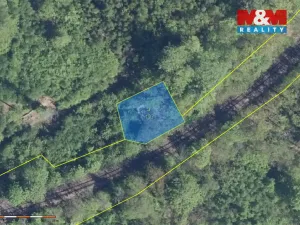 Prodej pozemku, Hrob, 443 m2