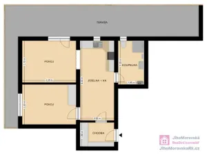 Pronájem bytu 2+1, Břeclav, Mládežnická, 84 m2