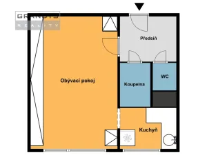 Prodej bytu 1+kk, Praha, Rodopská, 32 m2