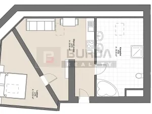 Pronájem bytu 2+kk, Neratovice, 60 m2