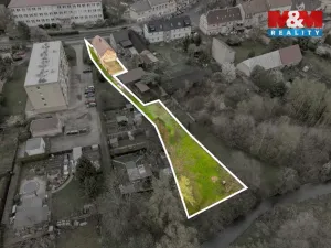 Prodej zahrady, Hostomice, Školní náměstí, 1050 m2