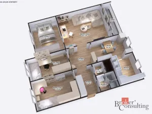 Prodej bytu 5+1, Stráž pod Ralskem, Mimoňská, 86 m2