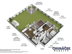 Prodej bytu 3+kk, Praha - Hrdlořezy, V třešňovce, 97 m2