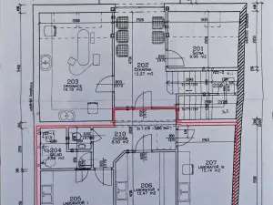 Pronájem kanceláře, Hustopeče, Mrštíkova, 56 m2