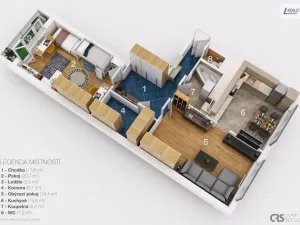 Prodej bytu 2+1, Příbram - Příbram VIII, Čechovská, 79 m2