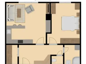 Pronájem bytu 2+kk, Olomouc, Profesora Fuky, 44 m2