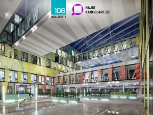 Pronájem kanceláře, Praha - Karlín, Karolinská, 1651 m2