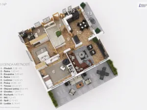 Prodej rodinného domu, Hostomice - Radouš, 300 m2