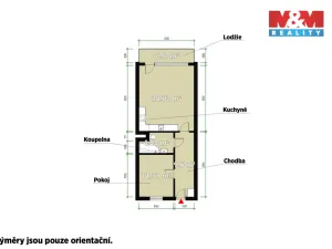 Pronájem bytu 2+kk, Dobřany, Loudů, 54 m2