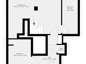 Pronájem bytu 2+kk, Praha - Holešovice, Osadní, 76 m2