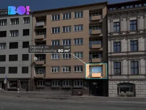 Prodej bytu 2+1, Brno, Koliště, 80 m2