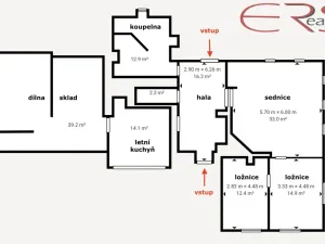 Prodej rodinného domu, Bukovina u Čisté, 259 m2