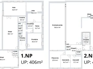 Pronájem skladu, Letovice, U koupaliště, 834 m2