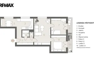 Prodej bytu 3+1, Ostrava - Poruba, Vietnamská, 66 m2