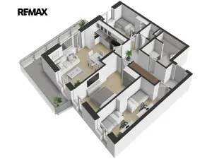 Pronájem bytu 4+kk, Brandýs nad Labem-Stará Boleslav, Josefa Truhláře, 83 m2