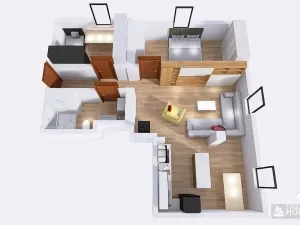 Prodej bytu 3+kk, Nýrsko, Petra Bezruče, 64 m2