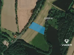 Prodej podílu pole, Kamenice nad Lipou, 4199 m2