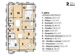 Prodej rodinného domu, Chocerady - Vestec, 260 m2