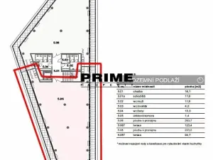 Pronájem kanceláře, Praha - Hlubočepy, Strakonická, 264 m2